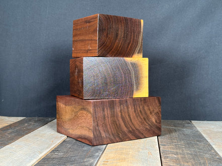 4”x4”x3” Walnut Turning Blanks