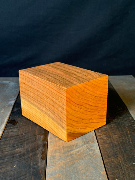 4”x4”x6” Cherry Turning Blank