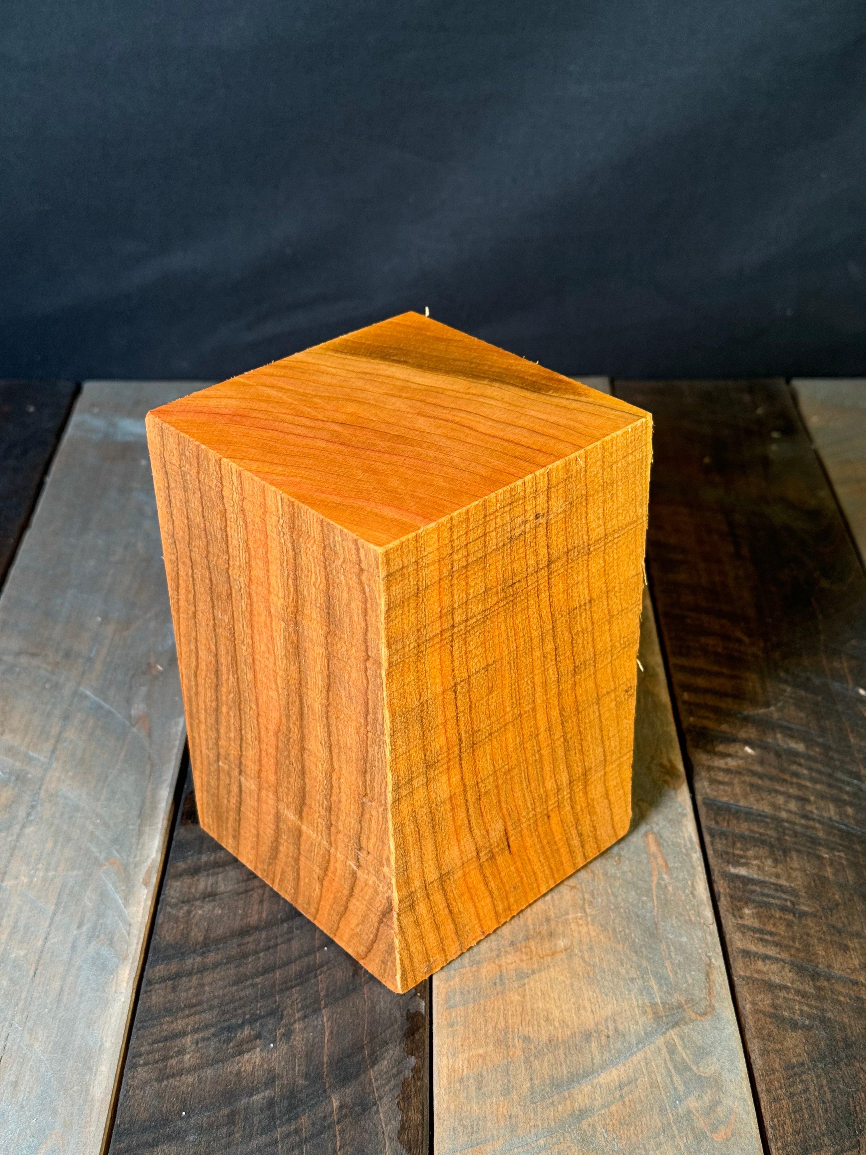 4”x4”x6” Cherry Turning Blank