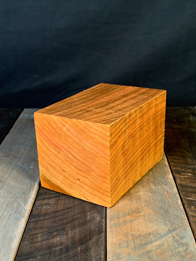 4”x4”x6” Cherry Turning Blank