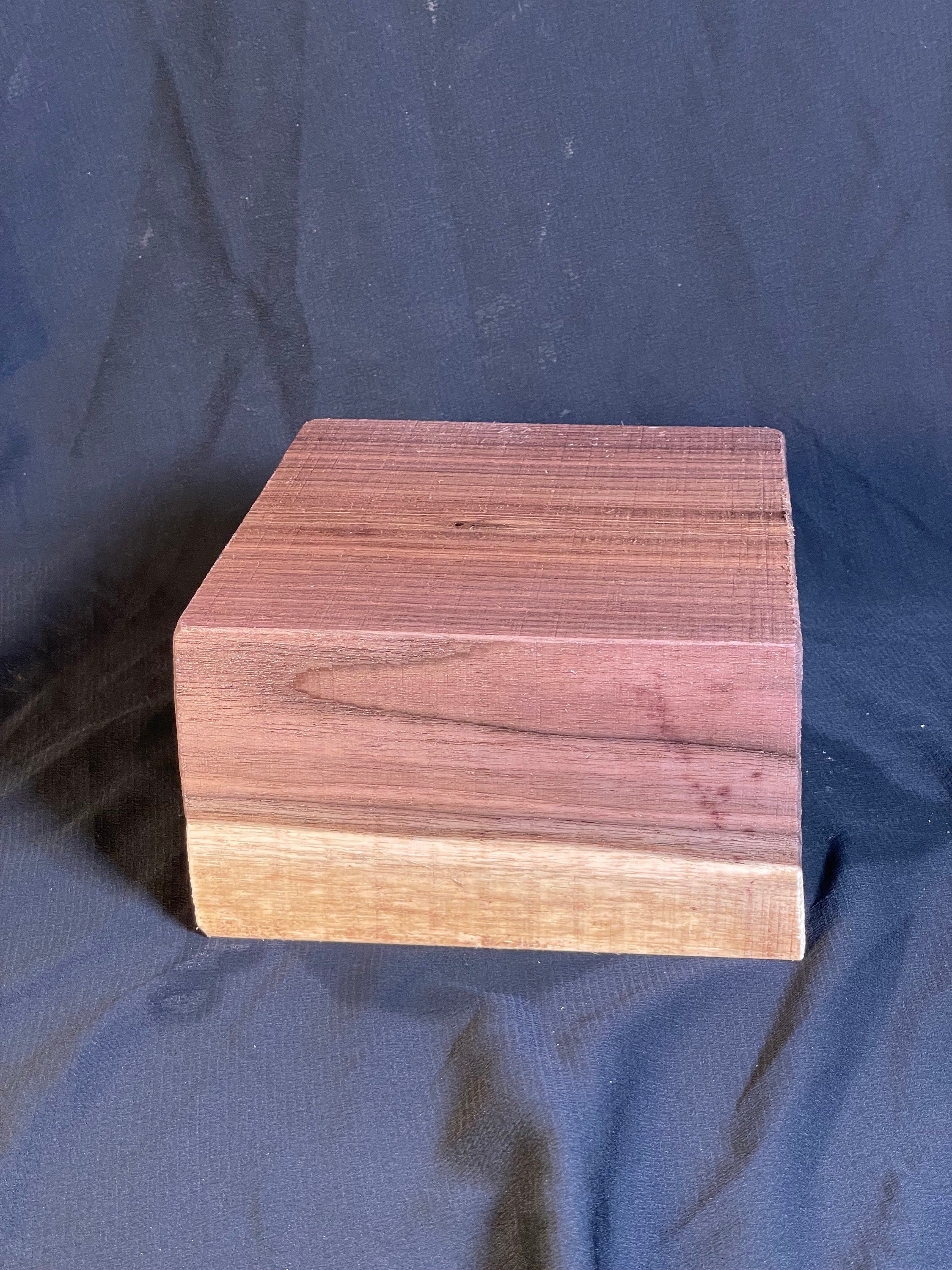 7”by7”by4”Indiana black walnut bowl turning plank lathe turning wood working blanks
