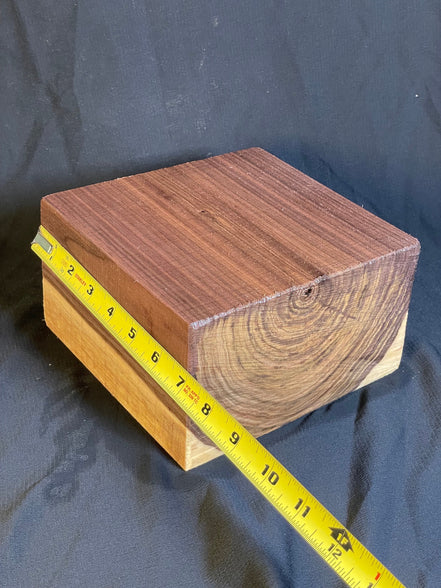 7”by7”by4”Indiana black walnut bowl turning plank lathe turning wood working blanks