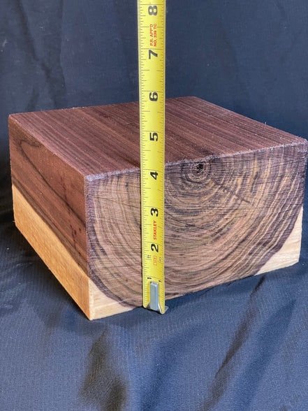 7”by7”by4”Indiana black walnut bowl turning plank lathe turning wood working blanks