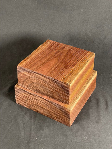 7”by7”by3” and 8”by8”by3” Indiana Black Walnut Bowl Value Pack DIY Turning Plank Lathe Turning Wood Lathe Chunks Green Wood Turning Blank