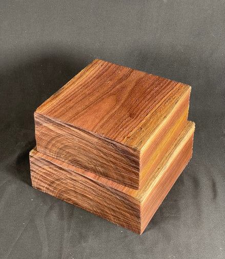 7”by7”by3” and 8”by8”by3” Indiana Black Walnut Bowl Value Pack DIY Turning Plank Lathe Turning Wood Lathe Chunks Green Wood Turning Blank