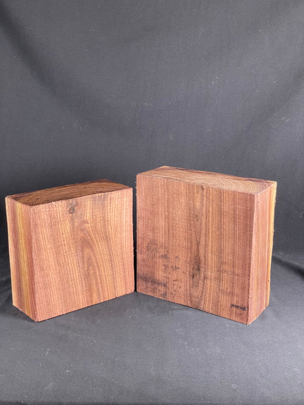7”by7”by3” and 8”by8”by3” Indiana Black Walnut Bowl Value Pack DIY Turning Plank Lathe Turning Wood Lathe Chunks Green Wood Turning Blank