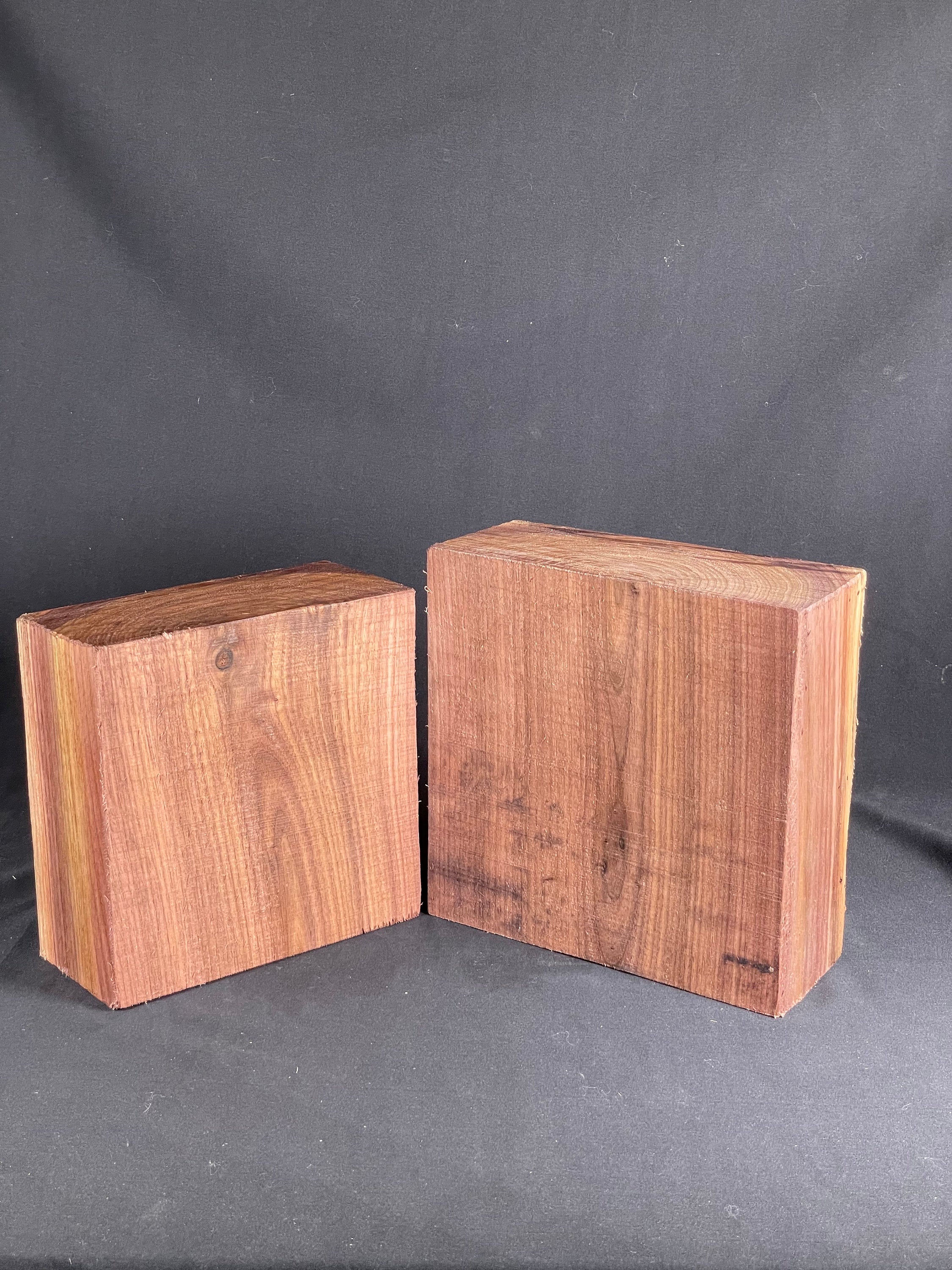 7”by7”by3” and 8”by8”by3” Indiana Black Walnut Bowl Value Pack DIY Turning Plank Lathe Turning Wood Lathe Chunks Green Wood Turning Blank