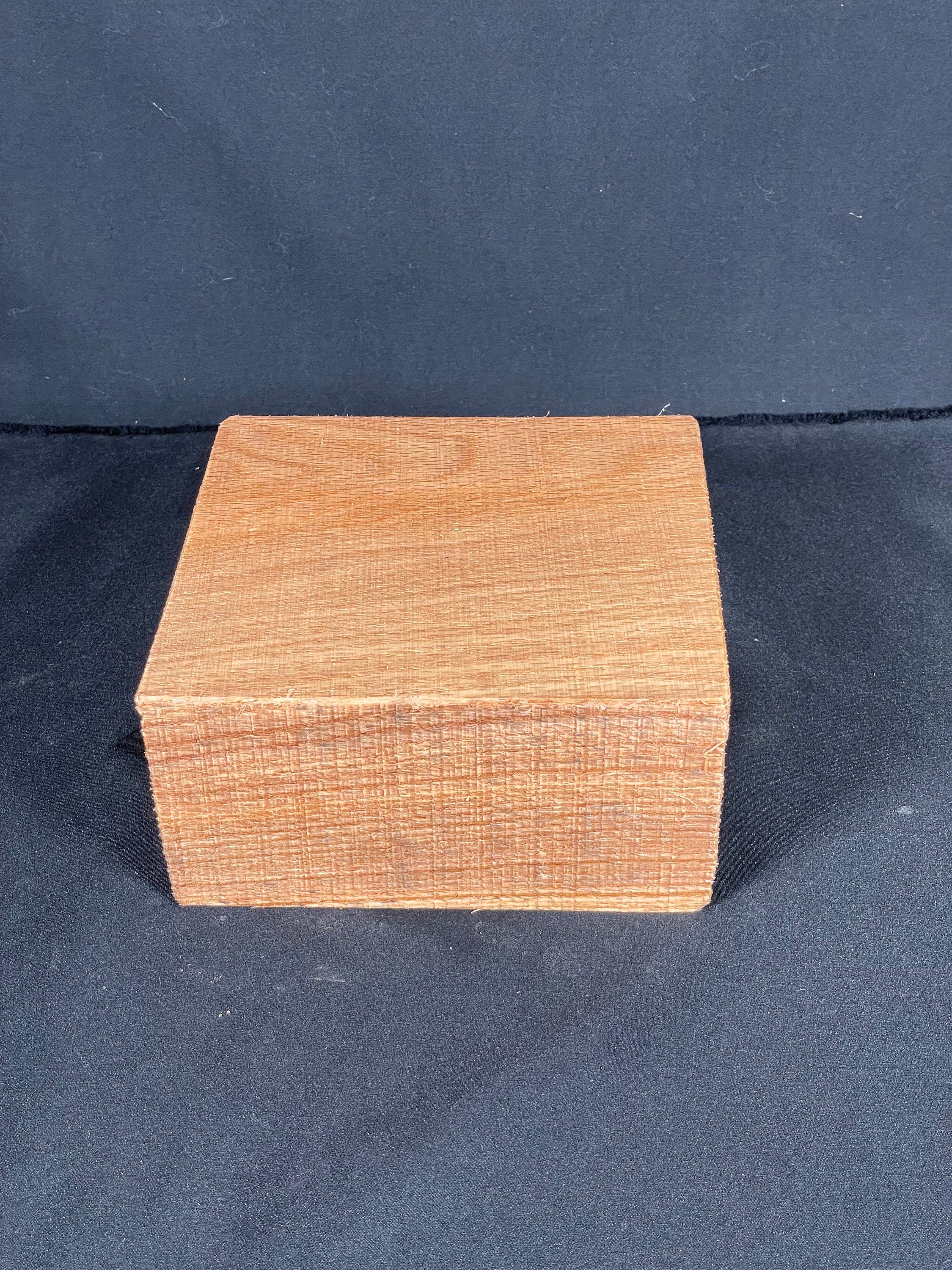 Wood Turning Blank Red Oak 6”x6”x3” Wood blank Oak Wood Carving Block Wood Turning Blanks Wood Block Bowl Turnig