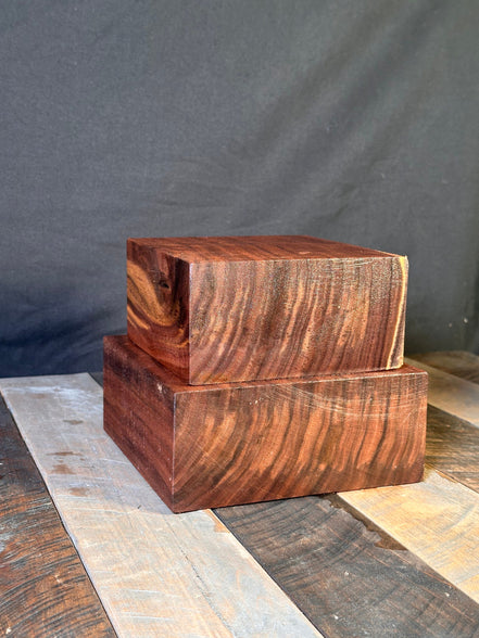 6”x6”x3” and 7”x7” 3” Indiana Black Walnut Bowl Value Pack DIY Turning Plank Lathe Turning Wood Lathe Chunks Wooden Vessel Turning Blank