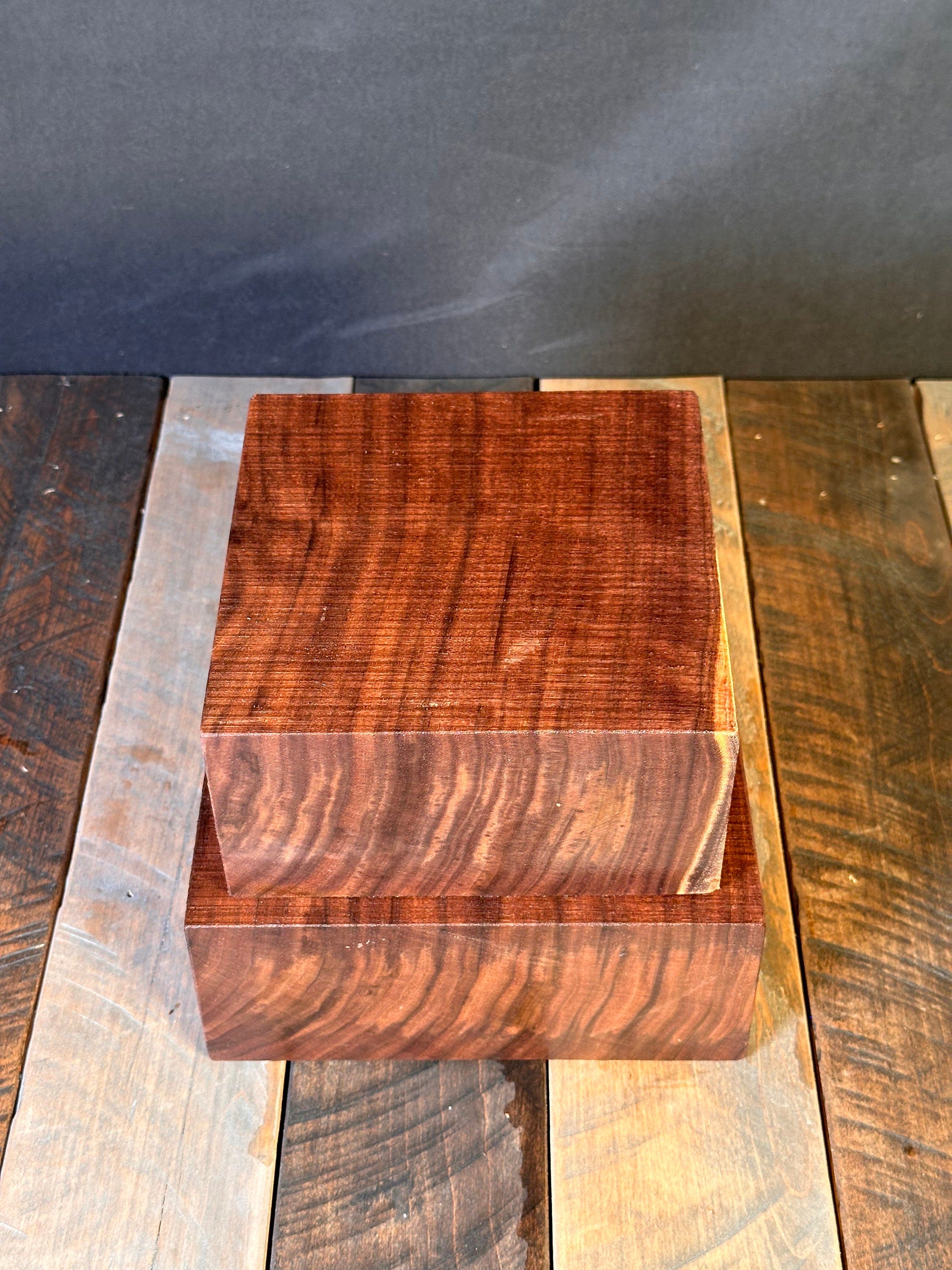 6”x6”x3” (or) 7”x7”x3” Indiana Black Walnut Bowl Blank DIY Turning Plank lathe Turning Wood Lathe Chunk Wooden Vessel Turning Christmas Gift