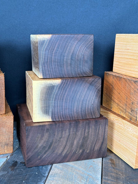 Walnut Bowl Turning Blanks Hardwood Blanks Dark Wood Carving Block Wood Turning Blanks Wood Block Bowl Turnig Custom Size