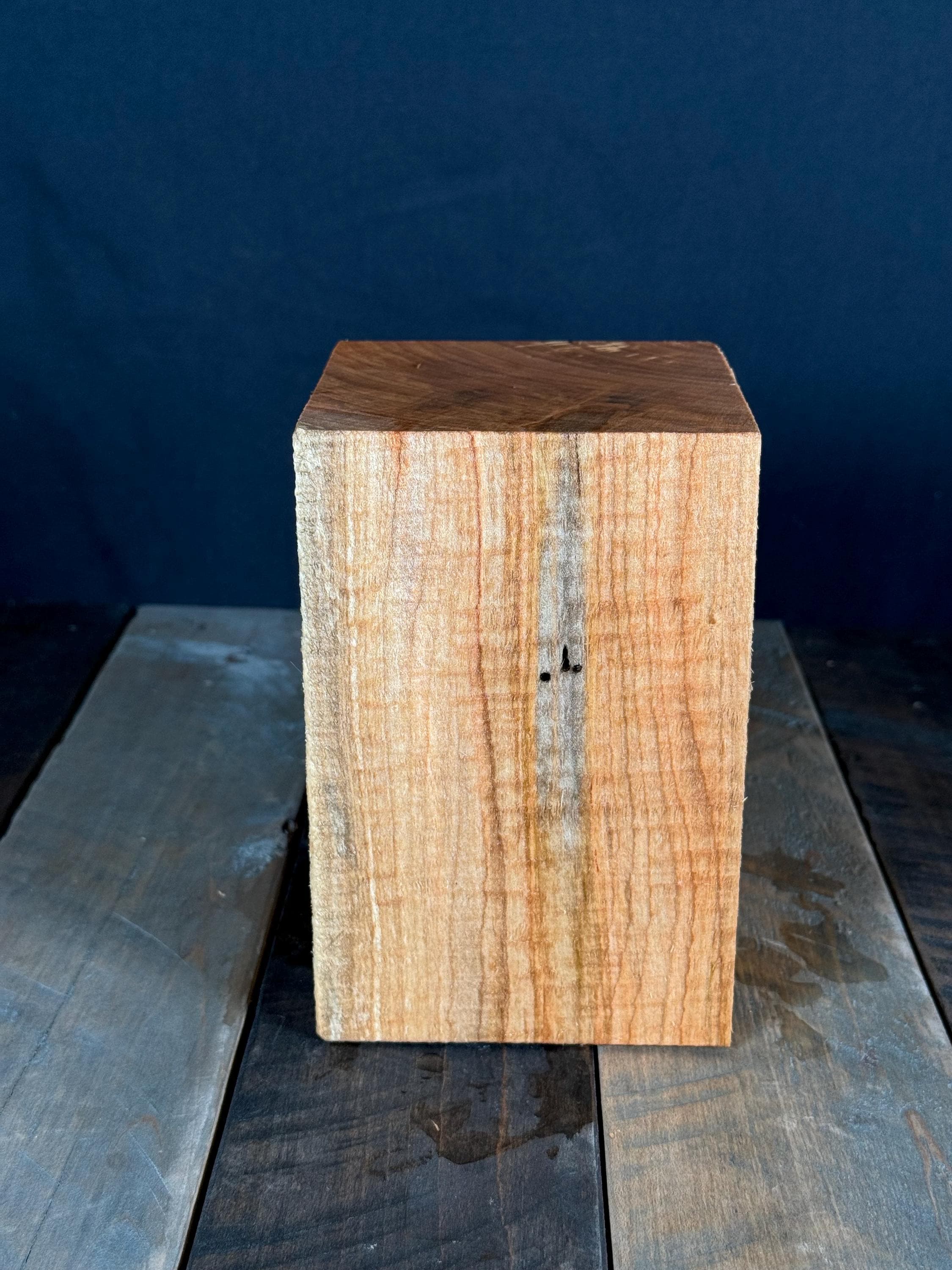 Brown Maple Bowl Blank 4”x4”x6” Hardwood Turning Blank Lathe Turning Wood Blanks Wood Bowl DIY Hobby Wood Turning