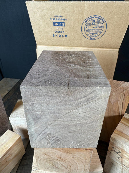 Hardwood Cutoffs Choose Your Box Size Box of Hardwood Scraps Wood Bowl Blank Turning Blanks Wood Knife Handle Scale Blank Pen Blank