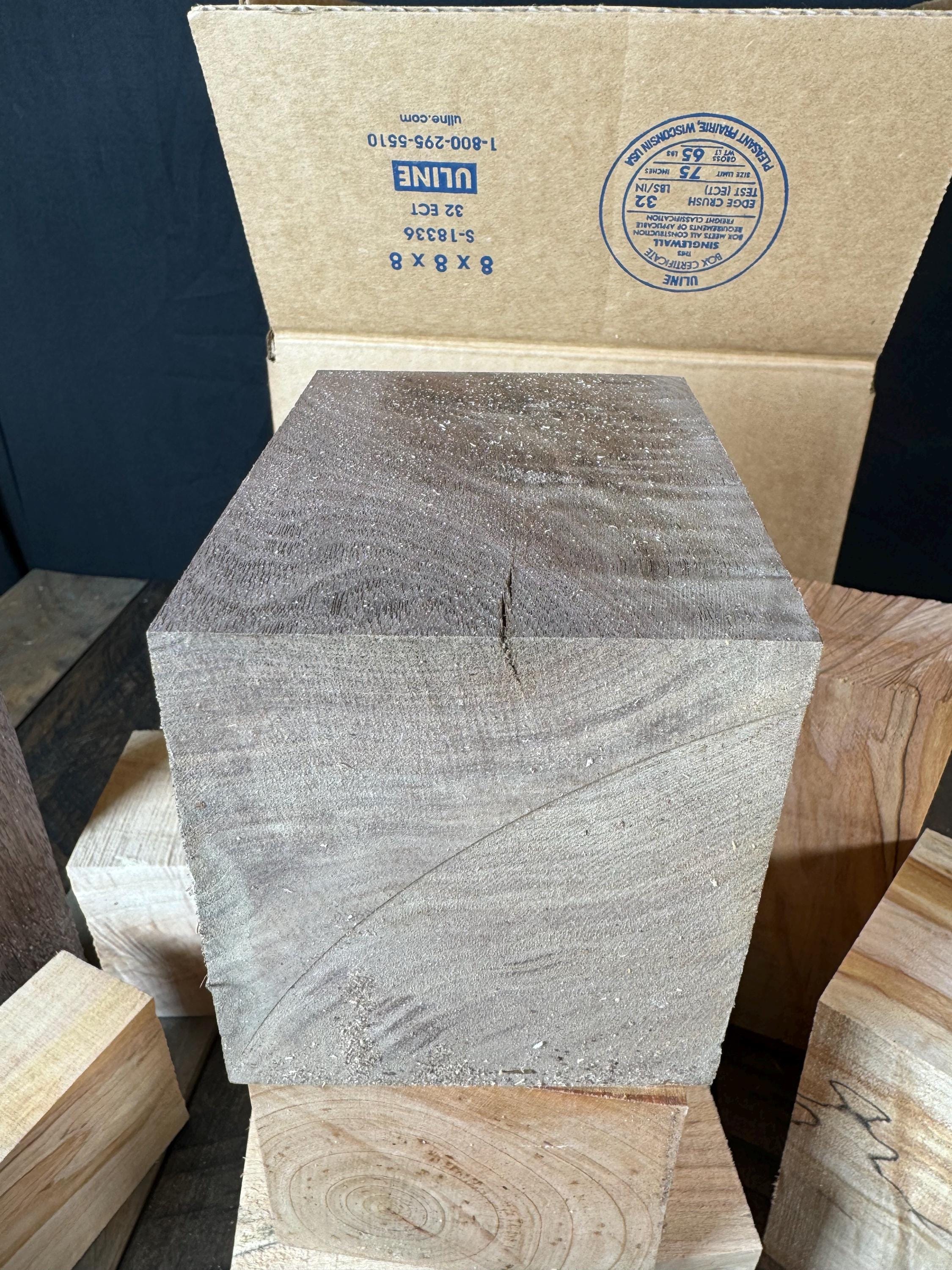 Hardwood Cutoffs Choose Your Box Size Box of Hardwood Scraps Wood Bowl Blank Turning Blanks Wood Knife Handle Scale Blank Pen Blank