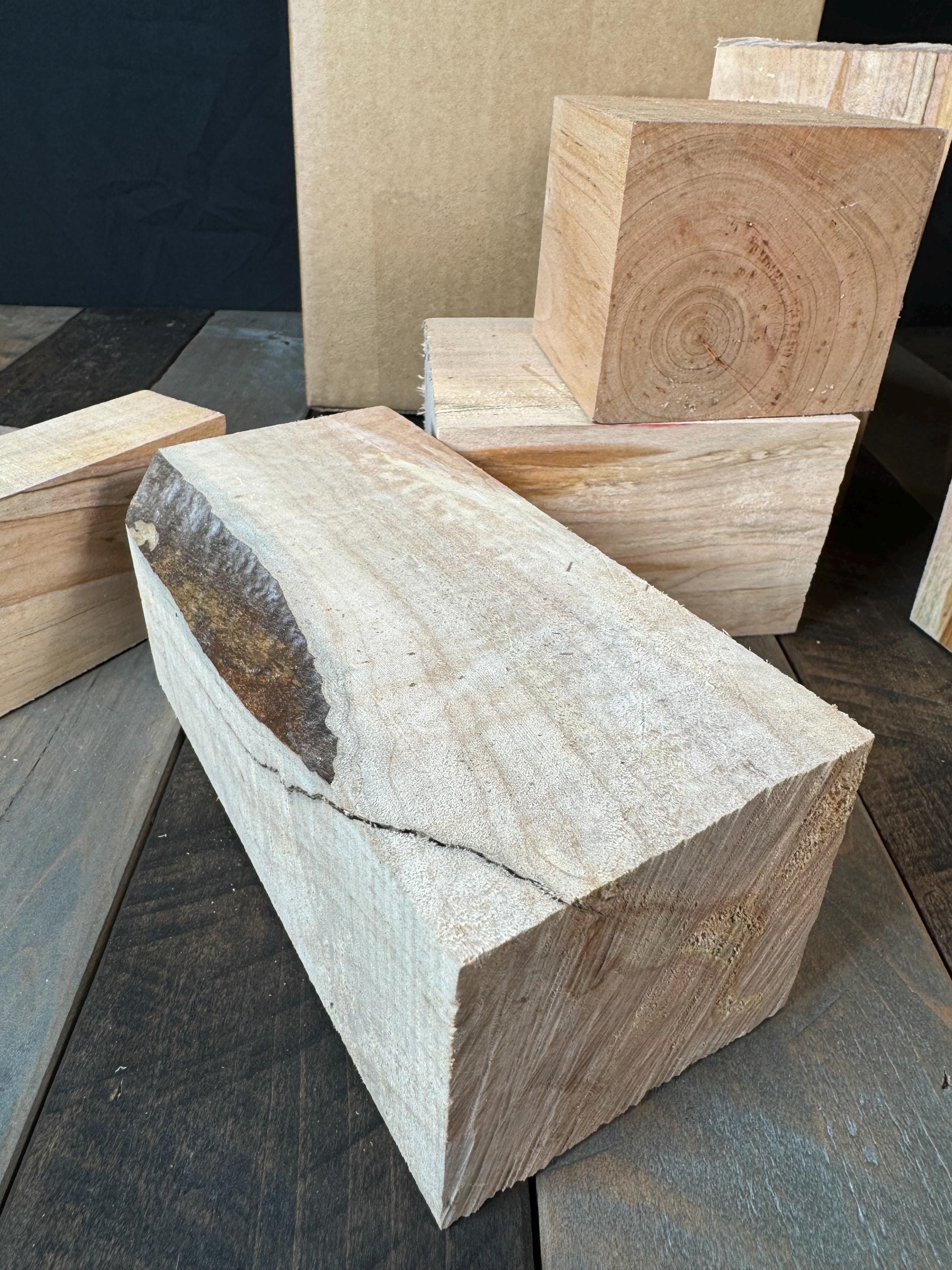 Hardwood Cutoffs Choose Your Box Size Box of Hardwood Scraps Wood Bowl Blank Turning Blanks Wood Knife Handle Scale Blank Pen Blank