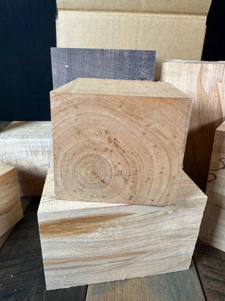 Hardwood Cutoffs Choose Your Box Size Box of Hardwood Scraps Wood Bowl Blank Turning Blanks Wood Knife Handle Scale Blank Pen Blank