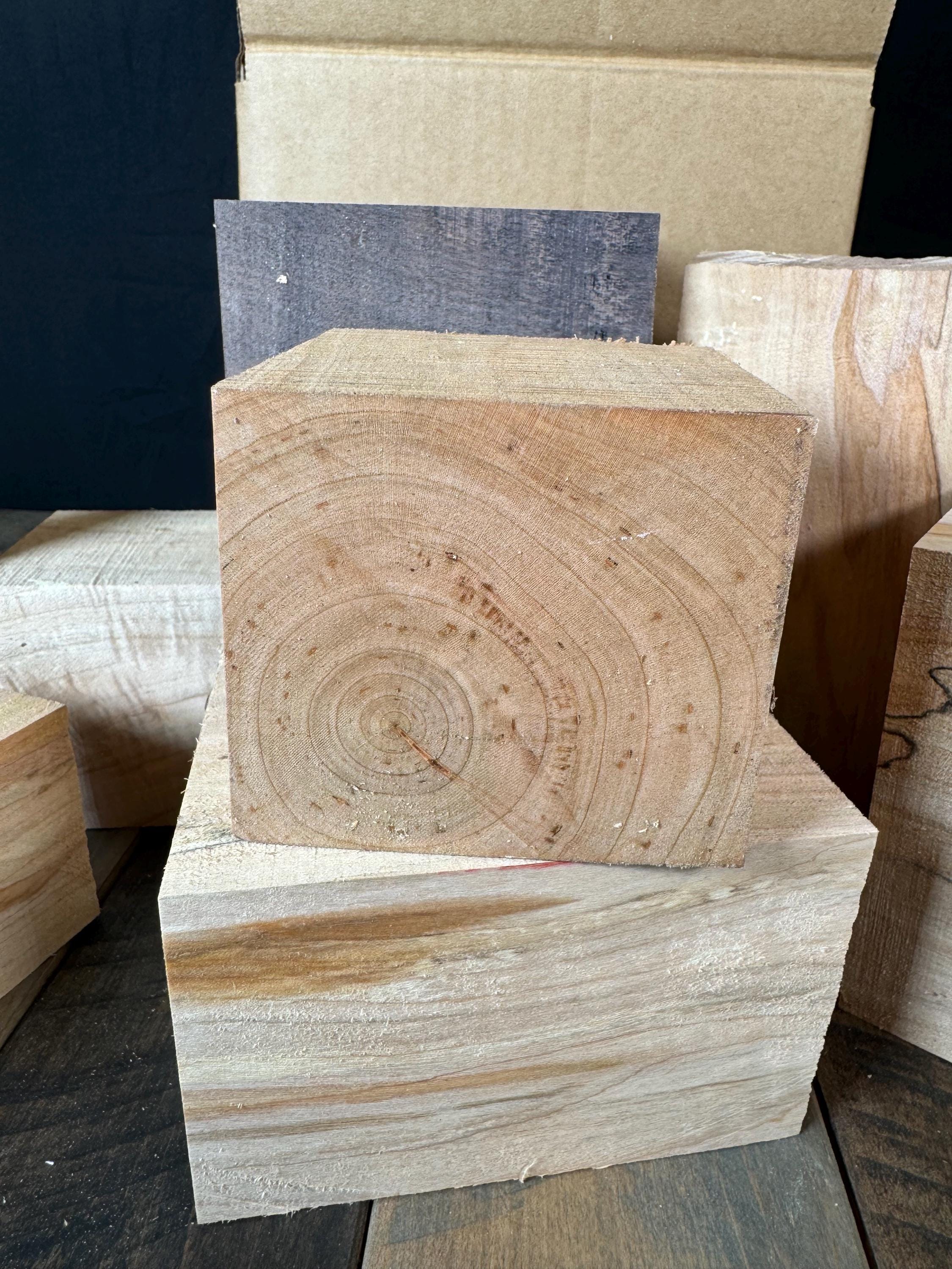 Hardwood Cutoffs Choose Your Box Size Box of Hardwood Scraps Wood Bowl Blank Turning Blanks Wood Knife Handle Scale Blank Pen Blank
