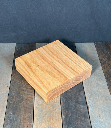 Bowl Blank Premium Red Oak Turning Blank 8”x8”x2” Wood Platter Plate Wood Carving Block Wood Turning Blanks Wood Block Bowl Turnig