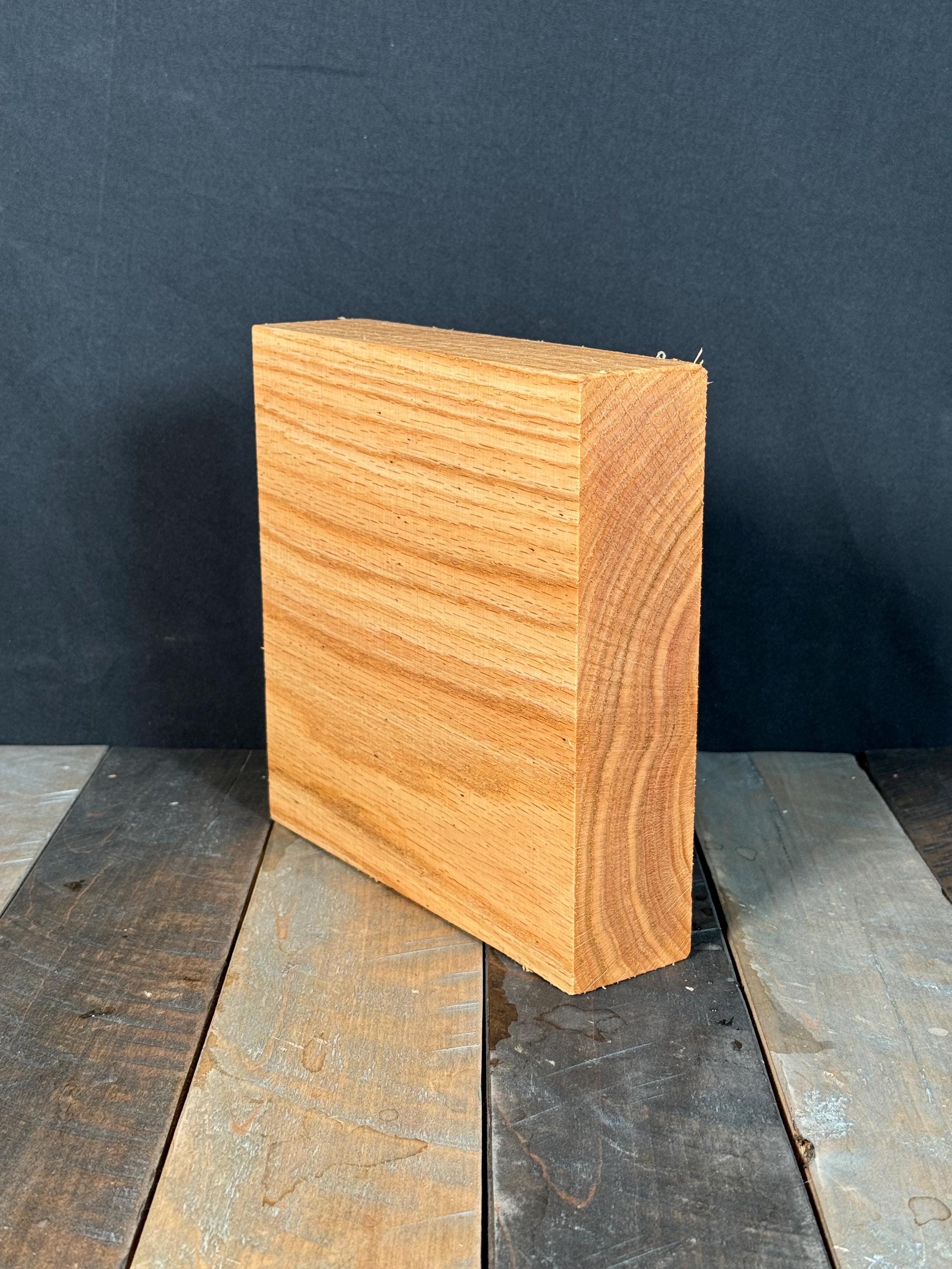 Bowl Blank Premium Red Oak Turning Blank 8”x8”x2” Wood Platter Plate Wood Carving Block Wood Turning Blanks Wood Block Bowl Turnig