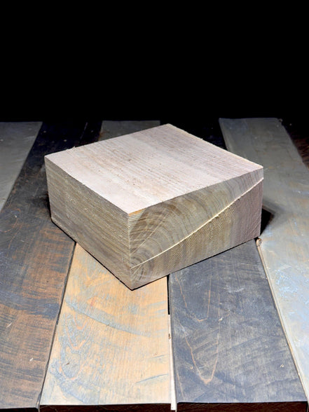 American Hardwood Walnut Turning Blank 6”x6”x3” Wood Blank Walnut Wood Carving Block Wood Block Bowl Turnig Christmas Gift