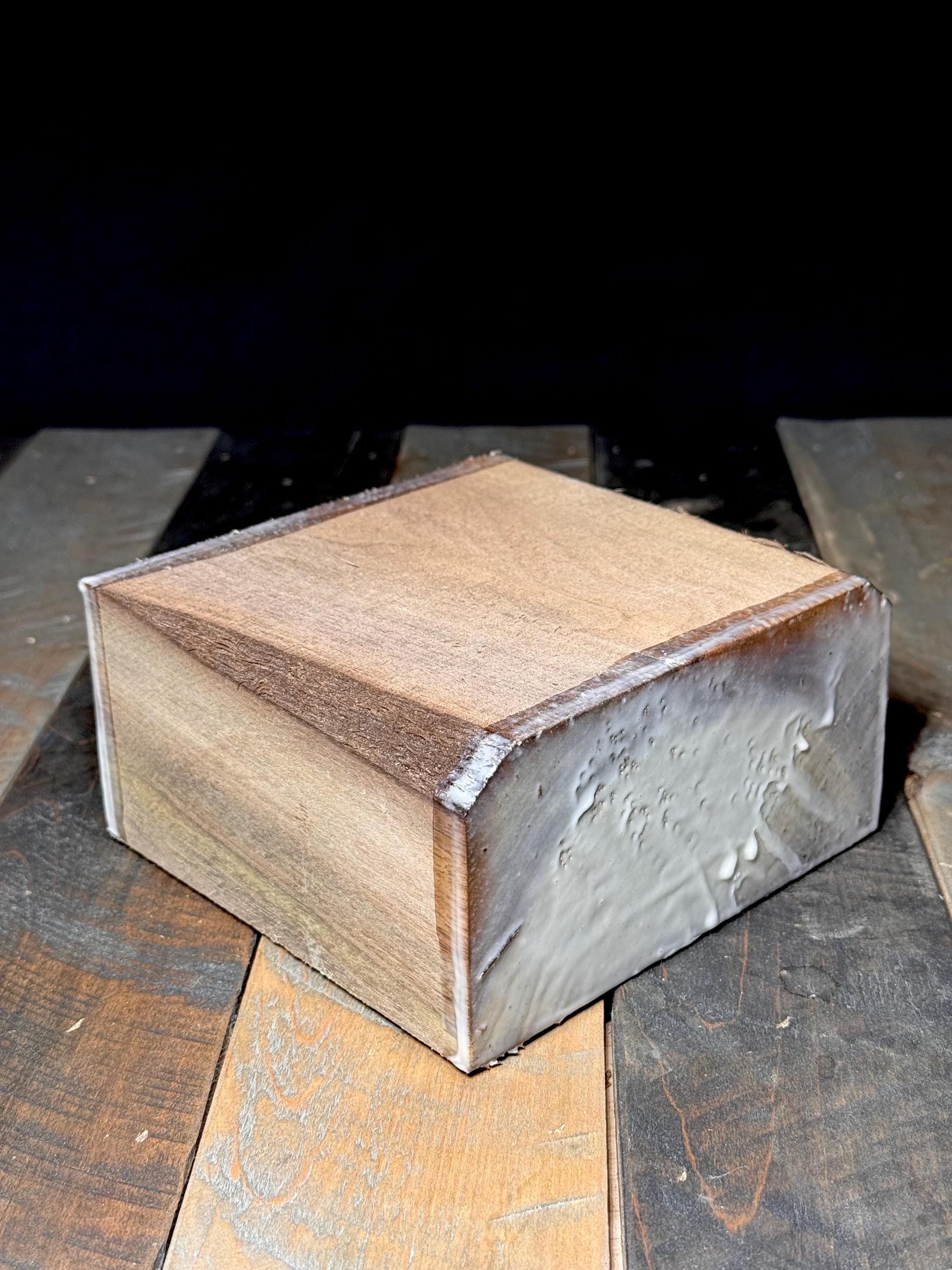 American Hardwood Walnut Turning Blank 6”x6”x3” Wood Blank Walnut Wood Carving Block Wood Block Bowl Turnig Christmas Gift