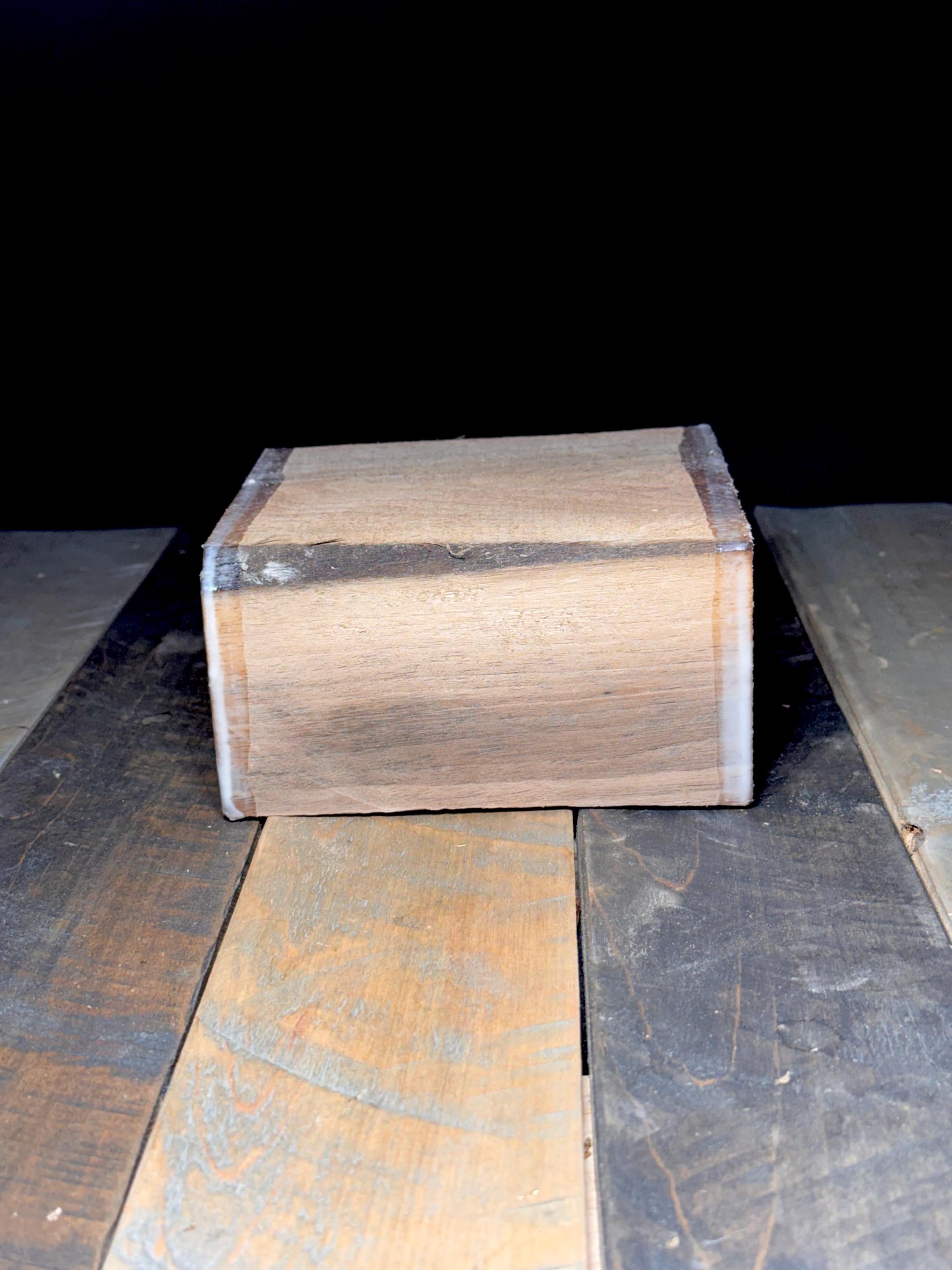 American Hardwood Walnut Turning Blank 6”x6”x3” Wood Blank Walnut Wood Carving Block Wood Block Bowl Turnig Christmas Gift